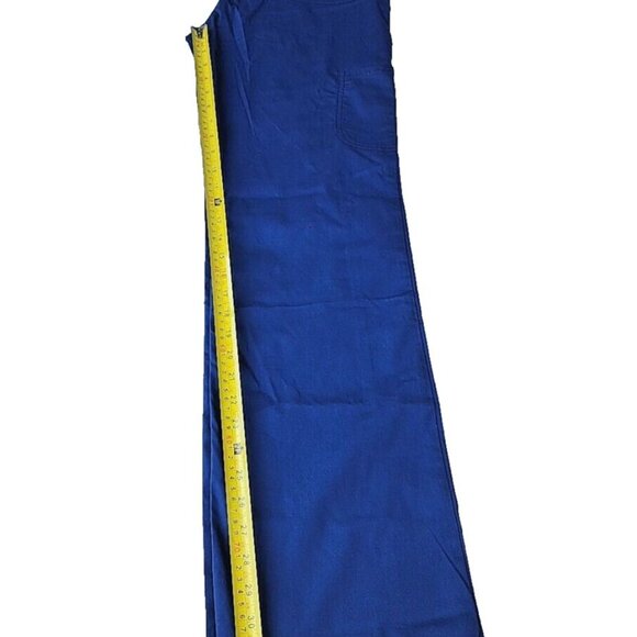 Code Happy Nanotex Certainty Plus Navy Blue Scub Bottom Pants Ladies Sz Sm Tall - Picture 7 of 10